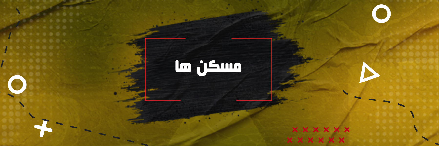 مسکن ها
