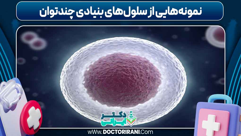 نمونه‌هایی از سلول‌های بنیادی چندتوان